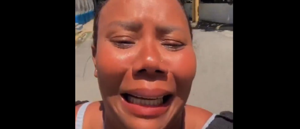 Viralizan video de mujer diciendo que su esposo la embarazó por videollamadas