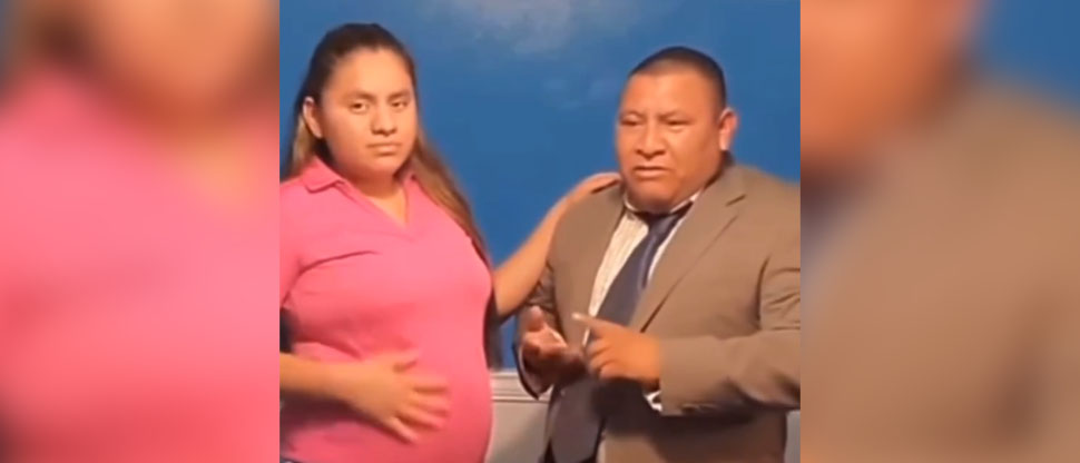 Critican a pastor evangélico por pedir diezmos y regalos para su hijo que está por nacer