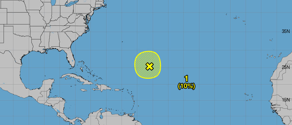 Se forma extraña depresión que genera fuertes vientos y tormentas en el Caribe 