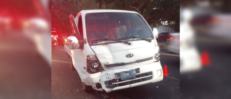 Fuerte choque deja a dos menores lesionados en Cuscatlán