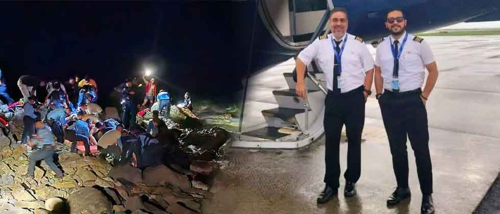 Ellos eran los pilotos del avión que se estrelló en Roatán