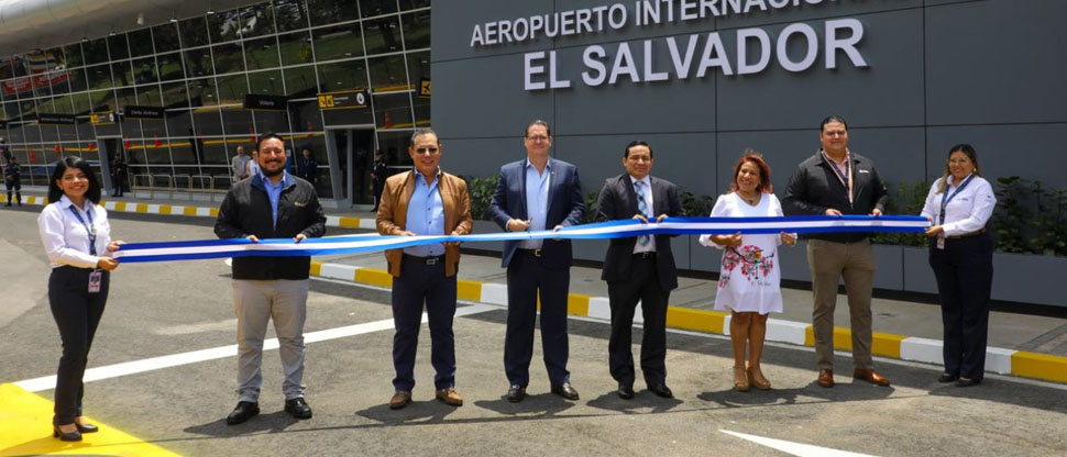 Inauguran nueva área de check in en el aeropuerto internacional de El Salvador