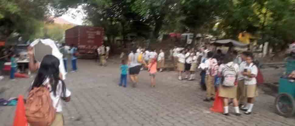 Evacuan a estudiantes por ataque de abejas en una escuela de Apopa