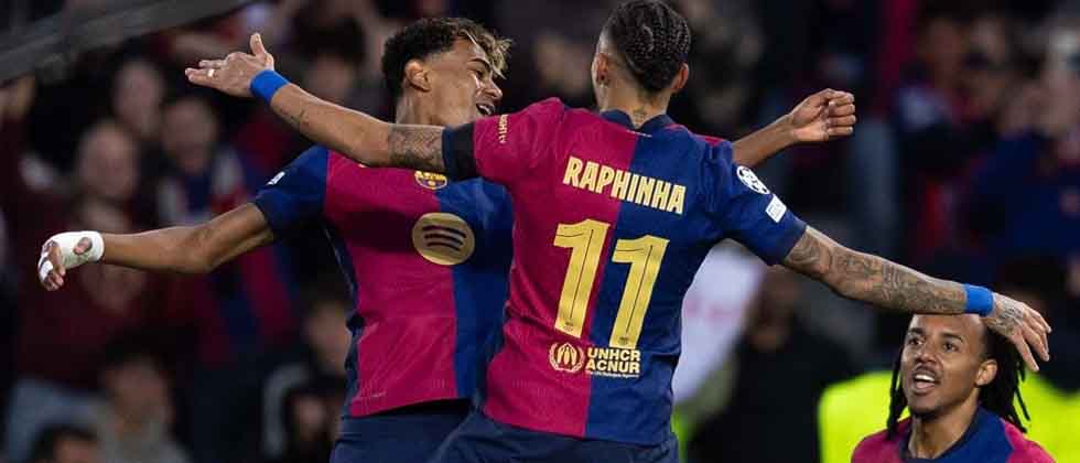 El Barcelona golea al Benfica y se clasifica a cuartos de la Champions League