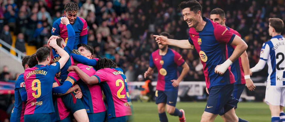 Barcelona está imparable: los Culés mantienen el liderato tras aplastar al Real Sociedad
