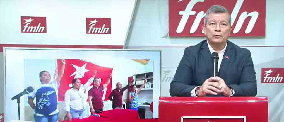 Chino Flores dice que el FMLN se está preparando para ordenar el país