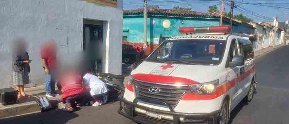 Adolescente de 14 años resulta lesionado en choque