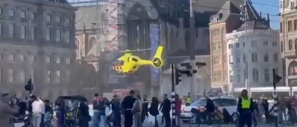 Al menos cinco heridos dejó un ataque con un cuchillo en el centro de Ámsterdam