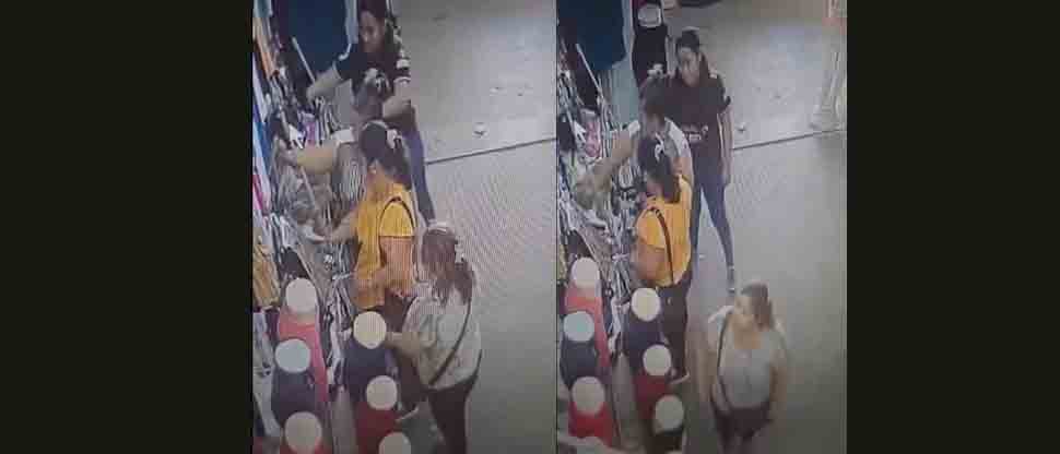 Denuncian a mujeres hurtando celulares en San Salvador