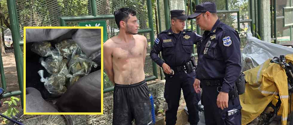 Detienen a joven que intentó ingresar con droga al parque acuático El Cafetalón