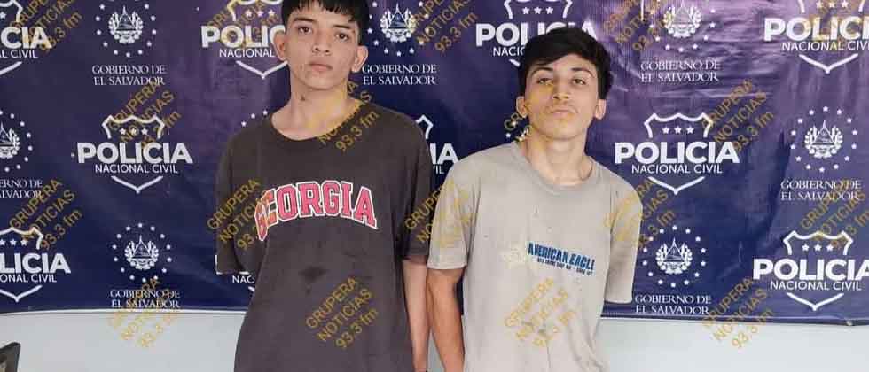 Interceptan a jóvenes que vendían droga en bares y chupaderos de Sonsonate