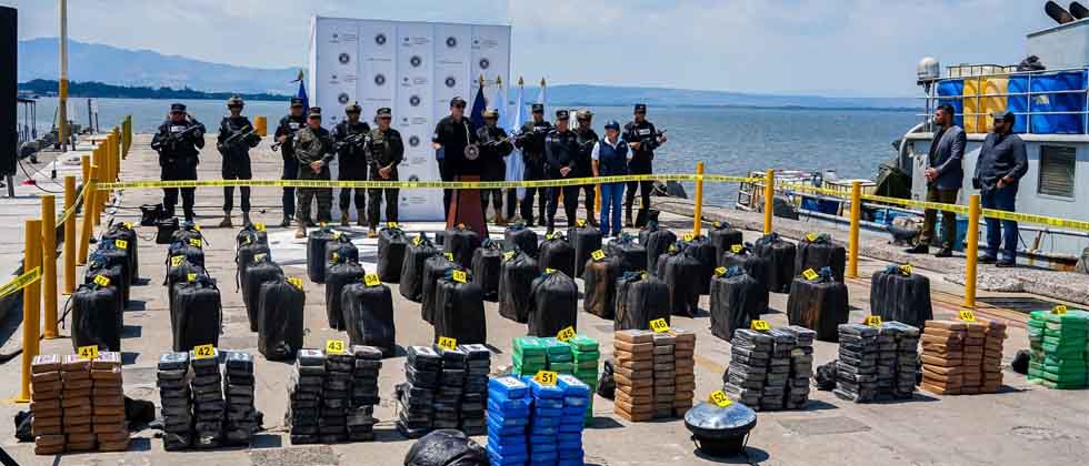 Droga incautada en el último año asciende a 25.9 toneladas de cocaína, valoradas en $647.7 millones