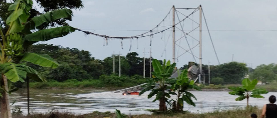 Ecuador: un fallecido y al menos varios lesionados tras colapso de puente en Guayaquil