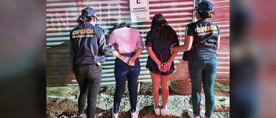GUATEMALA: jovencitas aprovechaban sus encantos para extorsionar a sus víctimas