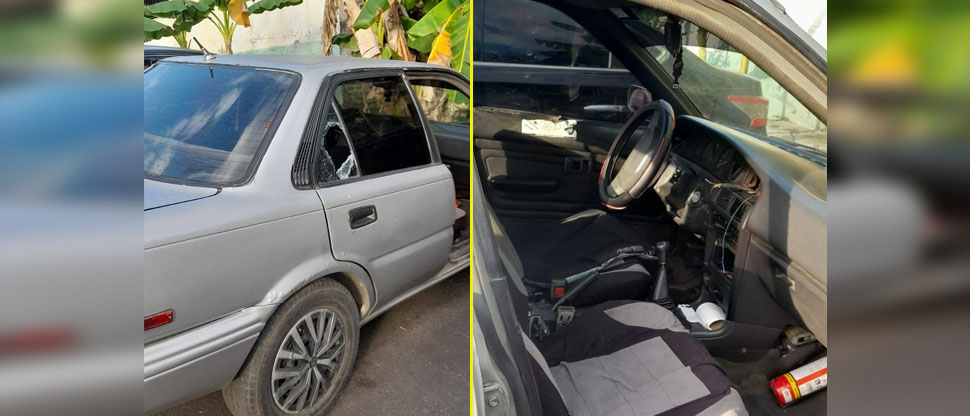 Denuncian actos vandálicos en vehículos estacionados en Soyapango