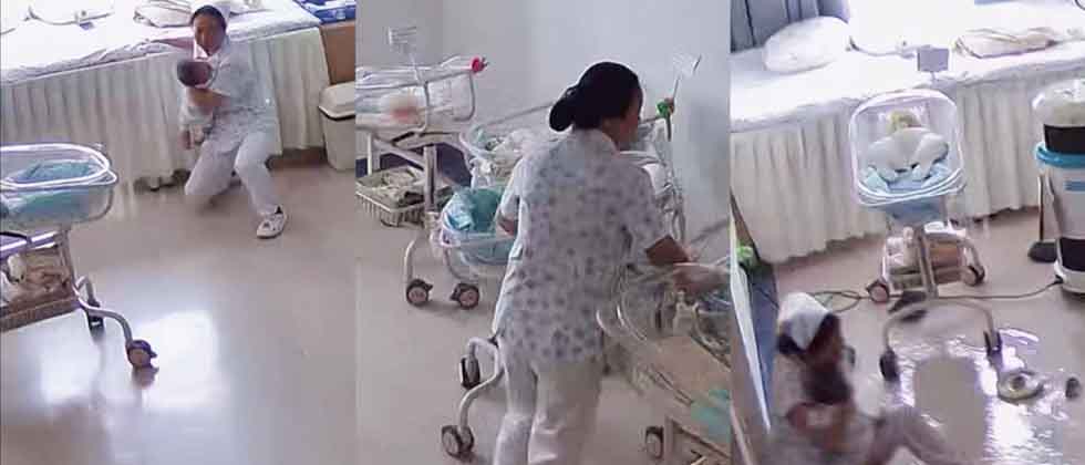 VIDEO: Enfermeras protegen a recién nacidos durante terremoto de Myanmar