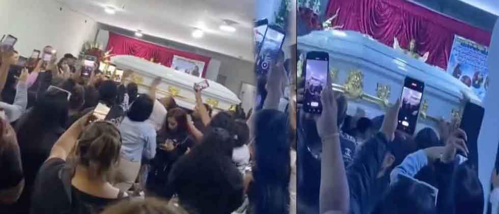 ¡Increíble!: Velorio se convierte en una fiesta del perreo