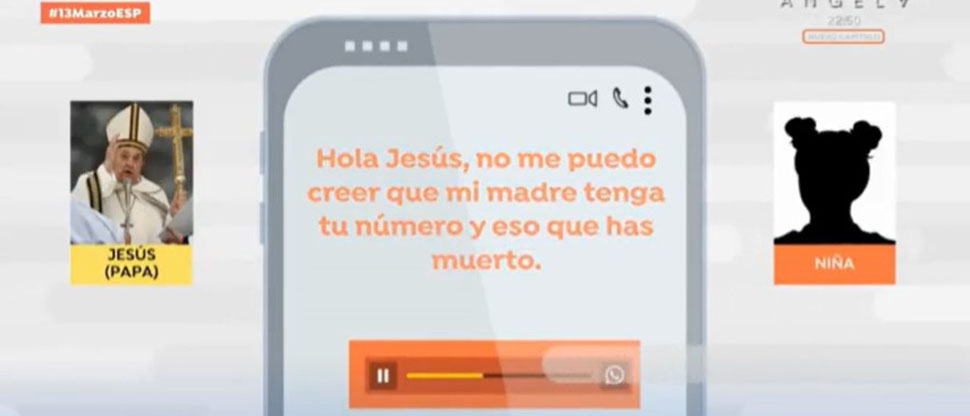 Niña de 7 años le manda un mensaje de voz a Jesús creyendo que era el hijo de Dios