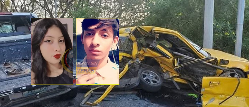 Identifican a jóvenes que fallecieron en fuerte accidente vial en San Miguel