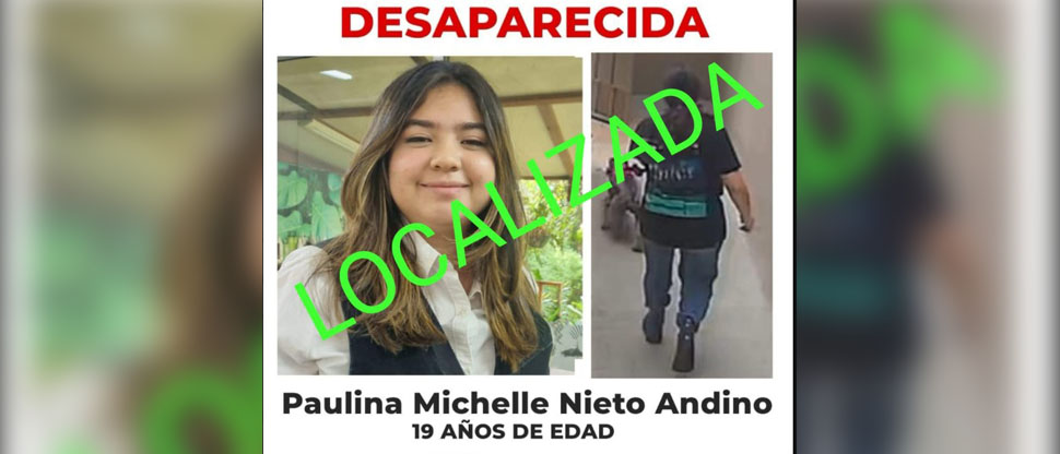 PNC localiza a joven reportada como desaparecida