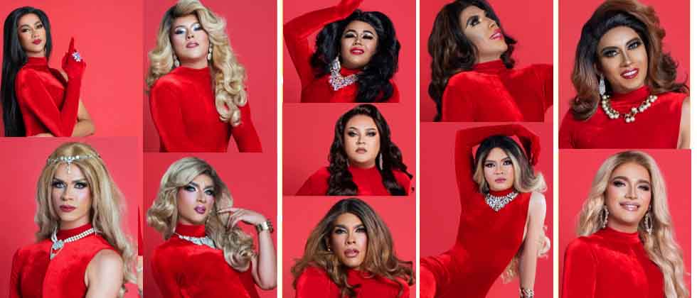 Los rostros de los 11 aspirantes a la corona Miss Gay El Salvador 2025