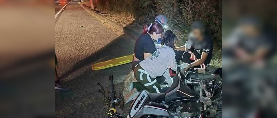 Peatón pierde la vida al ser atropellado por motociclista que terminó en el hospital