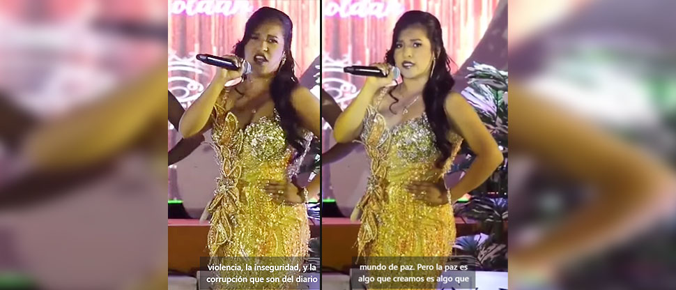 Candidata al reinado en fiestas de Guatemala resalta la ola de violencia que atraviesa su país