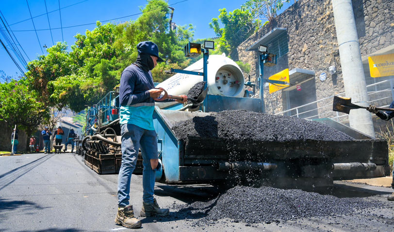 Plan San Salvador sin baches llega a diferentes zonas del distrito capital