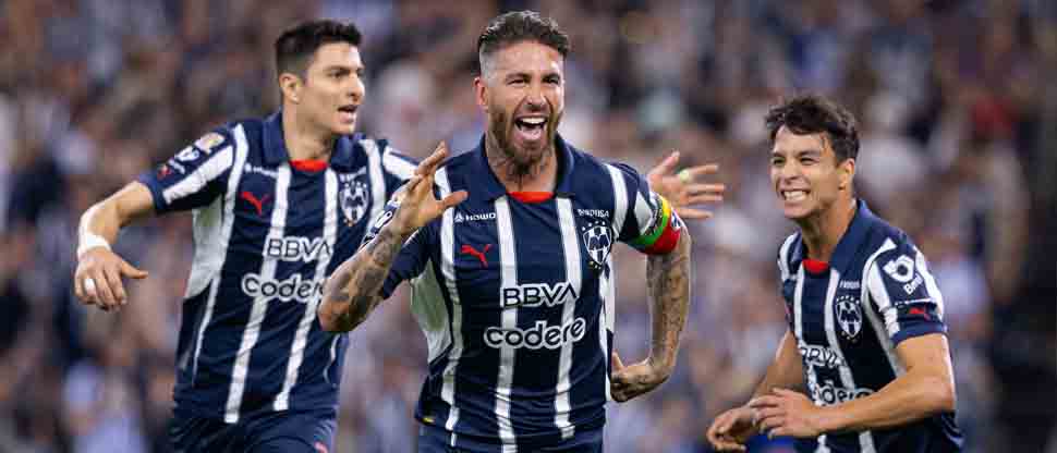 Sergio Ramos anota su primer gol en México