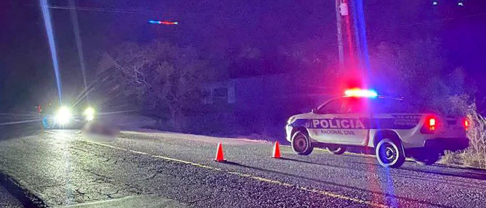 Motociclista y su acompañante sufren aparatoso accidente al chocar contra una vaca en La Unión