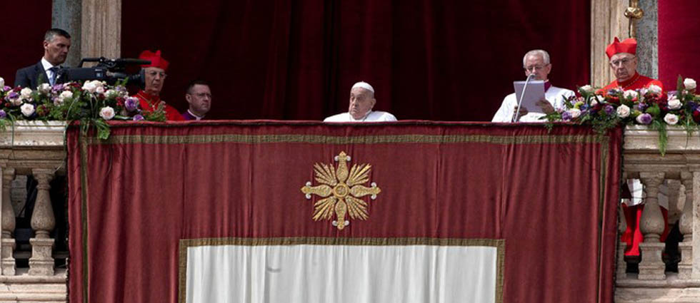 Esta fue la última aparición pública del papa Francisco, fallecido este lunes