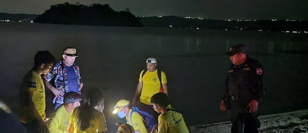 Paseo con amigos acaba en tragedia en Playa Poza Verde en el lago de Ilopango: una joven perdió la vida ahogada
