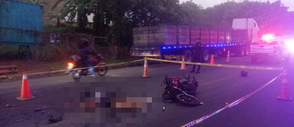 Grave siniestro vial se cobra la vida de un hombre en la Troncal del Norte