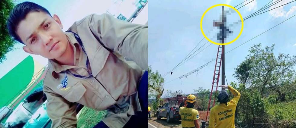 Identifican al joven que perdió la vida tras una descarga eléctrica en Sonsonate