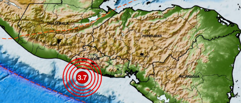 Dos fuertes sismos sacuden El Salvador en menos de 20 minutos