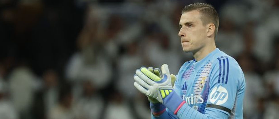 Malas noticias en el Real Madrid: el portero Lunin será baja 4 semanas