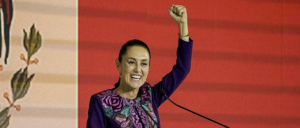 Presidenta de México ordena a sus cuerpos de seguridad no enfrentar a criminales