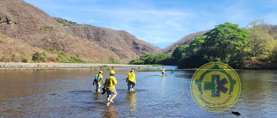 Localizan cuerpo de señor que se metió al río Lempa y ya no volvió a salir