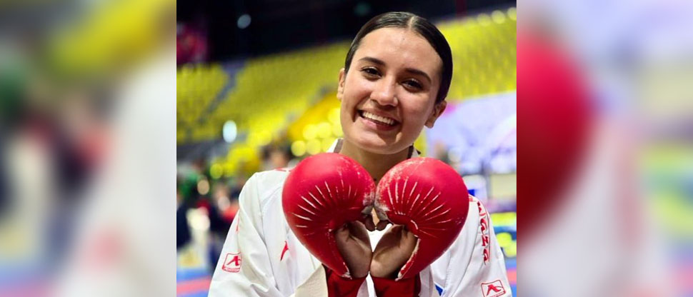 Karateka Estefany Izaguirre gana oro en el Open Copa Colombia de Karate Gran Winner