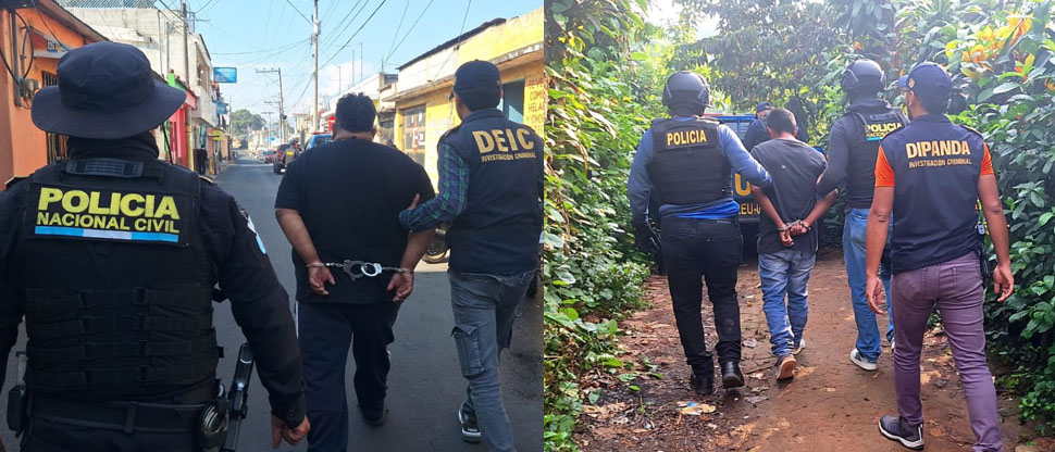 Guatemala: Capturan a 52 pandilleros de MS y la 18