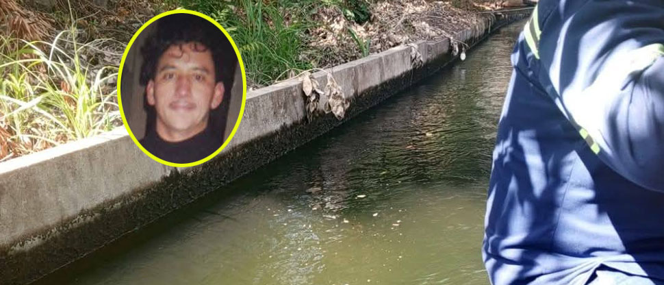 Él era Roberto, joven padre encontrado sin vida en una canaleta de riego en San Vicente