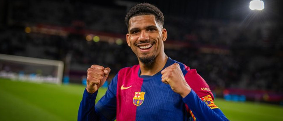 Ronald Araújo ha salido de Barcelona para iniciar un viaje espiritual