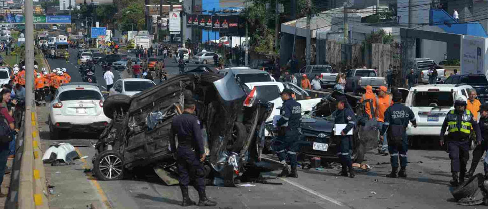 Accidentes de tránsito dejan 289 fallecidos en el primer trimestre de 2025