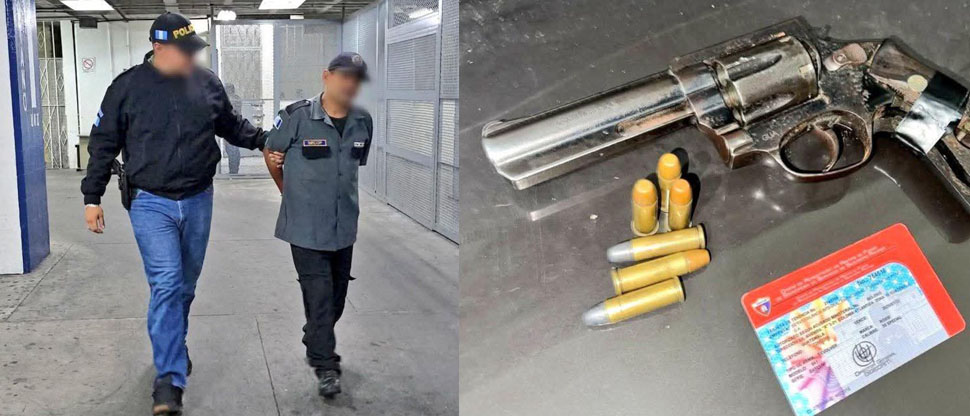 GUATEMALA: Detienen a vigilante por estar ebrio y armado