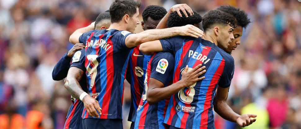El Barcelona recibe a Osasuna y si gana ¡le sacará 07 puntos al Madrid!