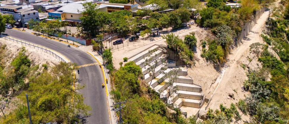 Entregan obra de mitigación antes del invierno en zona de quebrada las pavas