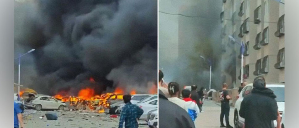 China: Fuerte explosión en un complejo habitacional deja al menos 17 personas heridas