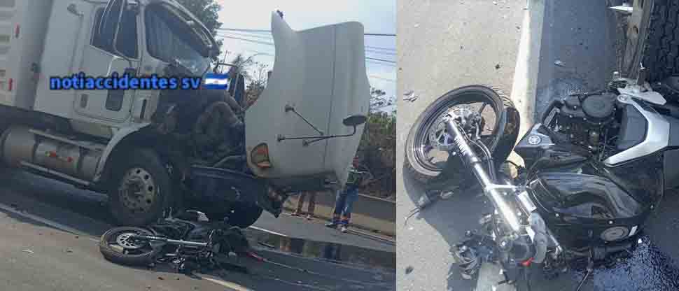 Fuerte choque en carretera de San Juan Opico a Quezaltepeque genera tráfico