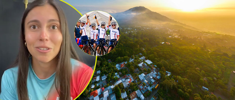 Campeona nacional de ciclismo de Costa Rica destaca la seguridad que ahora viven los salvadoreños