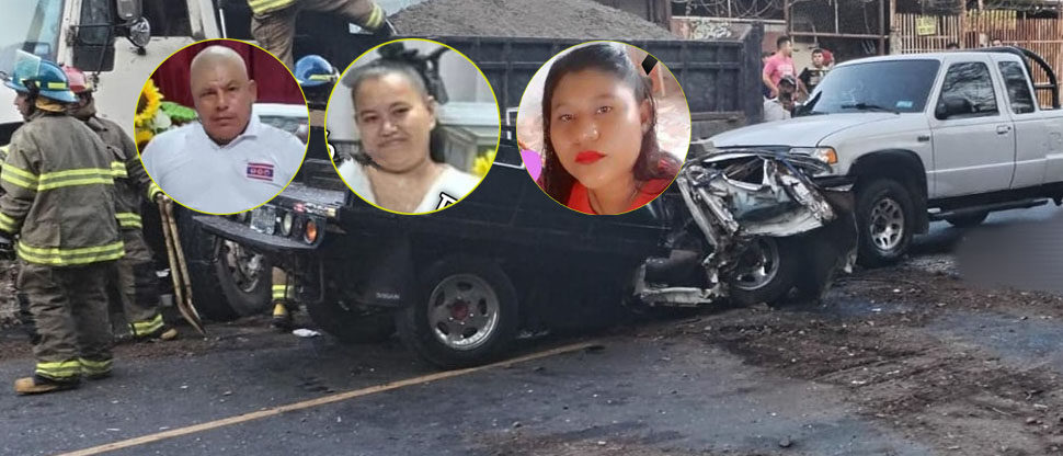 Tres miembros de una familia pierden la vida en trágico accidente en Morazán